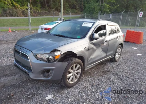 2015 Mitsubishi Outlander Sport Es from USA, damaged, VIN 4A4AP3AU7FE056590